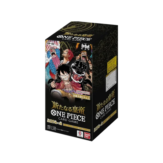 One Piece Card Game OP09 The New Emperor Booster Display, Japanische Edition, mit Karten und Verpackung, von Cardclash-de