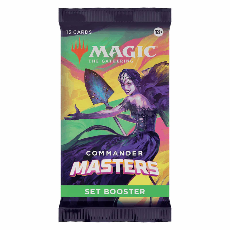 Magie: The Gathering Commander Masters Set Booster Pack von cardclash-de, offene Packung mit Booster-Karten, englische Version