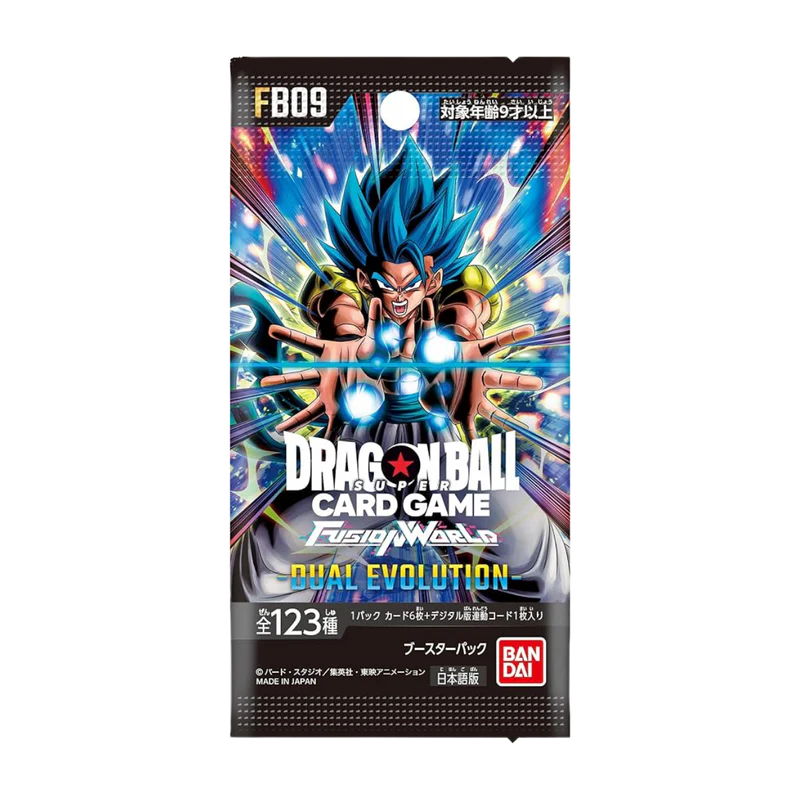 Dragon Ball Super Card Game Fusion World FB09 Dual Evolution Booster-Display, japanische Verpackung, Sammelkarten, Kartenspiel
